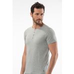 Cacharel 1308 Gri Erkek T-shirt