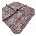 Cacharel 8224313-991 Kahverengi Geometrik Desen Tivil İpek Eşarp