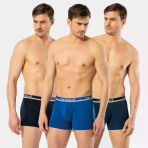 Cacharel Erkek 3'Lü Boxer 1337/Lacivert-İndigo-Saks