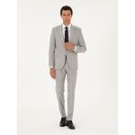 Cacharel Erkek Açık Gri Slim Fit Takım Elbise 50291023-VR001 - 6 Drop