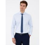 Cacharel Erkek Açık Mavi Modern Fit Uzun Kollu Basic Gömlek 50235520-VR003 - 39