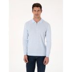 Cacharel Erkek Açık Mavi Regular Fit Kazak 50311847-VR003 - S