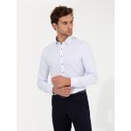 Cacharel Erkek Açık Mavi Slim Fit Uzun Kollu Gömlek 50250841-VR003