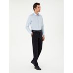Cacharel Erkek Açık Mavi Slim Fit Uzun Kollu Gömlek 50303231-VR003 - 41