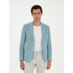 Cacharel Erkek Aqua Slim Fit Keten Karışımlı Ceket 50284659-VR007 - 6 Drop