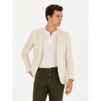 Cacharel Erkek Bej Slim Fit %100 Keten Ceket 50268891-VR011 - 6 Drop