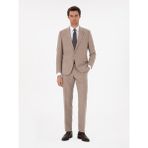Cacharel Erkek Bej Slim Fit Takım Elbise 50297088-VR011 - 48 - 6 Drop