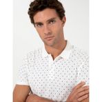 Cacharel Erkek Beyaz Polo Yaka T-Shirt 50230528-VR013