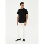 Cacharel Erkek Beyaz Slim Fit Pamuk Karışımlı Jean Pantolon 50287089-VR013 - 36 - 32