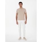 Cacharel Erkek Beyaz Slim Fit Pamuk Karışımlı Jean Pantolon 50304038-VR013 - 32 - 36