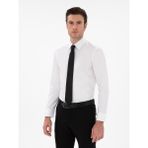 Cacharel Erkek Beyaz Slim Fit Pamuklu Klasik Gömlek 50311551-VR013 - 41