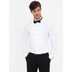 Cacharel Erkek Beyaz Slim Fit Smokin Gömlek 50235518-VR013 - 42