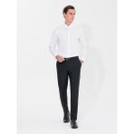 Cacharel Erkek Beyaz Slim Fit Smokin Gömlek 50270056-VR013 - 39
