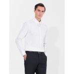 Cacharel Erkek Beyaz Slim Fit Smokin Gömlek 50270056-VR013 - 40