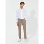 Cacharel Erkek Beyaz Slim Fit Uzun Kollu Gömlek 50255629-VR013