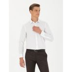 Cacharel Erkek Beyaz Slim Fit Uzun Kollu Gömlek 50282395-VR013 - 38