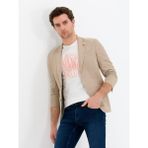 Cacharel Erkek Camel Slim Fit Ceket 50271261-VR015 - 48 - 6 Drop