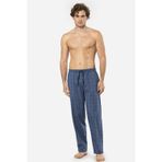 Cacharel Erkek Dokuma Pijama Tek Alt 2240/İndigo 4