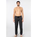 Cacharel Erkek Dokuma Pijama Tek Alt 2240/Siyah 2