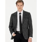 Cacharel Erkek Füme Ex.slim Fit Yün Karışımlı Ceket 50272729-VR058 - 6 Drop - 52