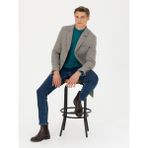 Cacharel Erkek Gri Slim Fit Palto 50259331-VR024 - 54