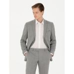 Cacharel Erkek Gri Slim Fit Yün Klasik Ceket 50270132-VR024 - 6 Drop