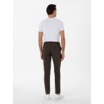 Cacharel Erkek Haki Slim Fit Beli Bağcıklı Esnek Klasik Pantolon 50310507-VR027 - 6 - 46
