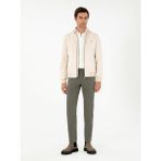 Cacharel Erkek Haki Slim Fit Kanvas Pantolon 50304318-VR027 - 32