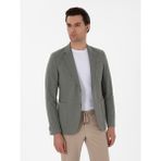 Cacharel Erkek Haki Slim Fit Spor Ceket 50300640-VR027 - 6 Drop - 54