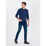Cacharel Erkek İndigo Slim Fit Bisiklet Yaka Triko Kazak 50260321-VR028