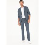 Cacharel Erkek İndigo Slim Fit Yün Karışımlı Takım Elbise 50284890-VR028 - 6 Drop