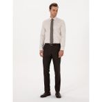 Cacharel Erkek Kahverengi Slim Fit Klasik Pantolon 50318985-VR029 - 6