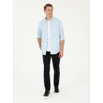 Cacharel Erkek Koyu Lacivert Slim Fit Pamuklu Jean Pantolon 50294027-VR100 - 32
