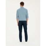 Cacharel Erkek Koyu Mavi Slim Fit Pamuk Karışımlı Jean Pantolon 50294069-VR032 - 30