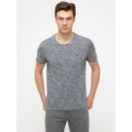 Cacharel Erkek Lacivert Bisiklet Yaka T-Shirt 50202501-VR033