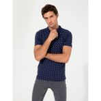 Cacharel Erkek Lacivert Polo Yaka T-Shirt 50230523-VR033