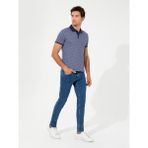 Cacharel Erkek Lacivert Polo Yaka T-Shirt 50230525-VR033