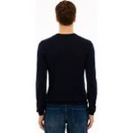 Cacharel Erkek Lacivert Slim Fit Bisiklet Yaka Basic Triko Kazak 50227052-VR033