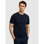 Cacharel Erkek Lacivert Slim Fit Bisiklet Yaka Triko T-Shirt 50323863-VR033