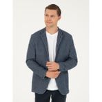 Cacharel Erkek Lacivert Slim Fit Ceket 50280698-VR033 - 6 Drop