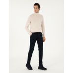 Cacharel Erkek Lacivert Slim Fit Kanvas Pantolon 50292330-VR033 - 32