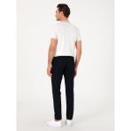 Cacharel Erkek Lacivert Slim Fit Kanvas Pantolon 50313881-VR033 - 32 - 36