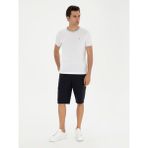 Cacharel Erkek Lacivert Slim Fit Kargo Cepli Şort 50284605-VR033 - XL