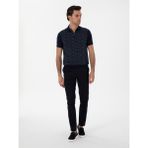 Cacharel Erkek Lacivert Slim Fit Pamuk Karışımlı Kanvas Pantolon 50298899-VR033 - 32 - 30