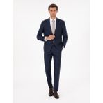 Cacharel Erkek Lacivert Slim Fit Takım Elbise 50291066-VR033 - 56 - 6 Drop