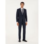 Cacharel Erkek Lacivert Slim Fit Takım Elbise 50296395-VR033 - 6 Drop