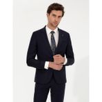 Cacharel Erkek Lacivert Slim Fit Yün Karışımlı Ceket 50258857-VR033 - 6 Drop