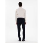 Cacharel Erkek Lacivert Slim Fit Yün Karışımlı Klasik Pantolon 50306053-VR033 - 46