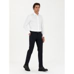 Cacharel Erkek Lacivert Slim Fit Yün Karışımlı Kumaş Pantolon 50277428-VR033 - 6 - 60