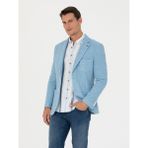 Cacharel Erkek Mavi Slim Fit Spor Ceket 50264750-VR036 - 6 Drop - 48
